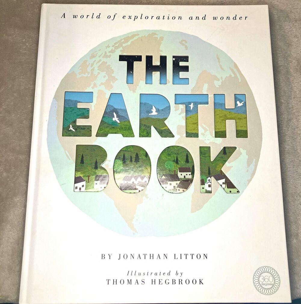 The Earth Book: A World of Exploration & Wonder Jonathan Litton HC 2017 Inscr